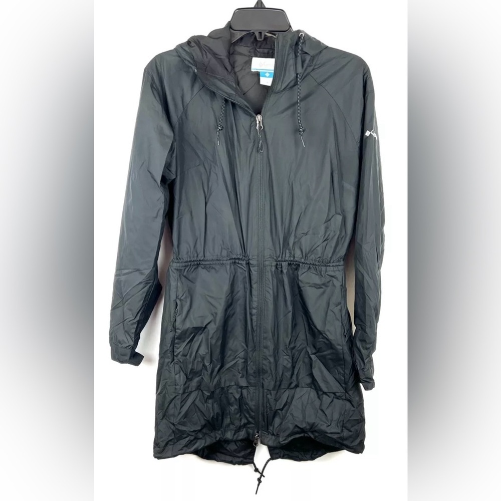 Columbia Women’s Black Lightweight Hooded Jacket Size S
